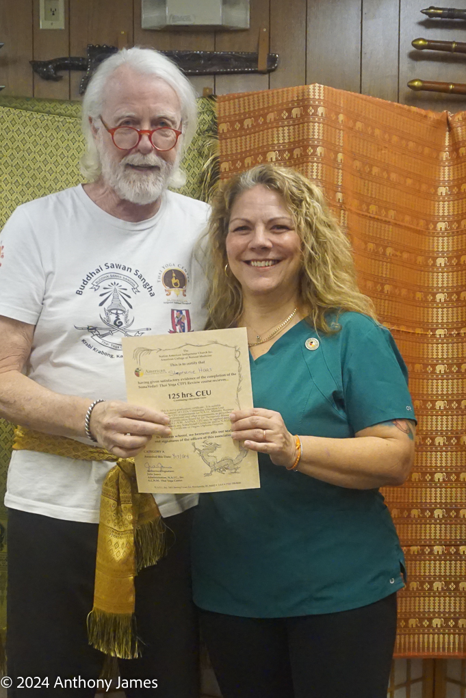 January 2024 SomaVeda Thai Yoga Class