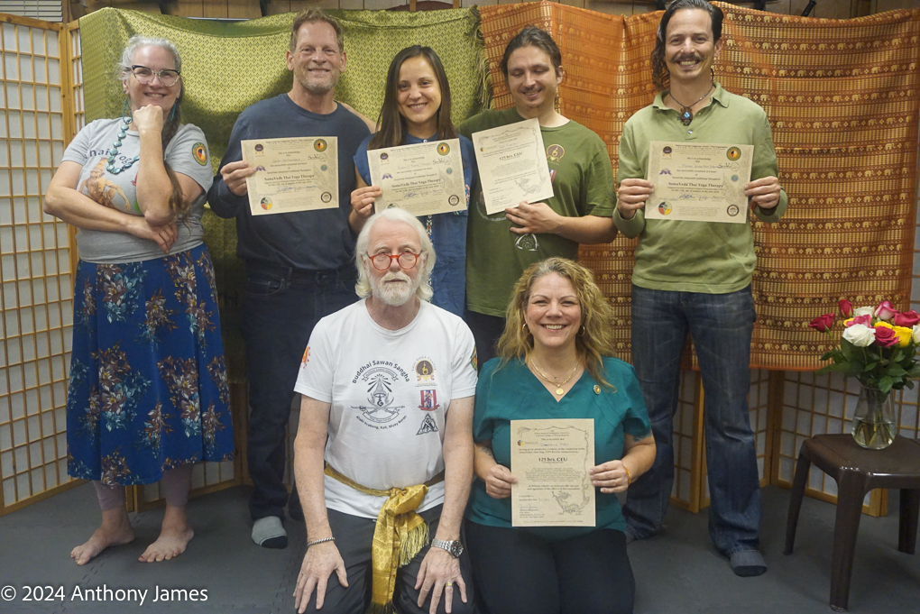 January 2024 SomaVeda Thai Yoga Class